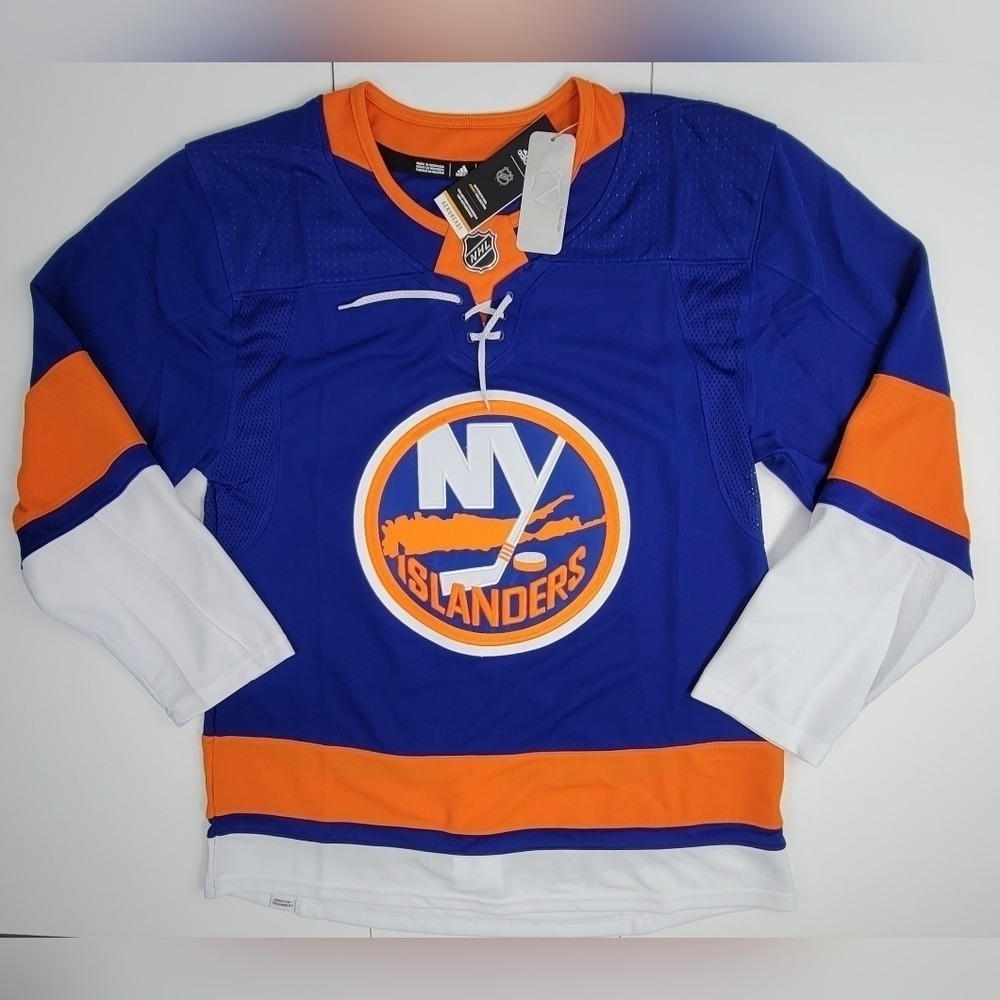 Adidas NHL New York Islanders Home Jersey Men's Size 50 Royal Blue GT5618 New